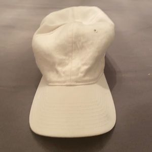 White baseball cap.